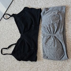 Bundle Corset Bralette and Padded Bandeau
